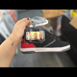 Heelys Black and Red Kids Sneakers